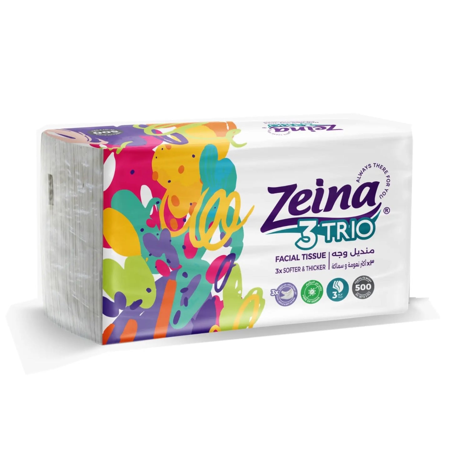 Zeina 3ply tissue paper 500
