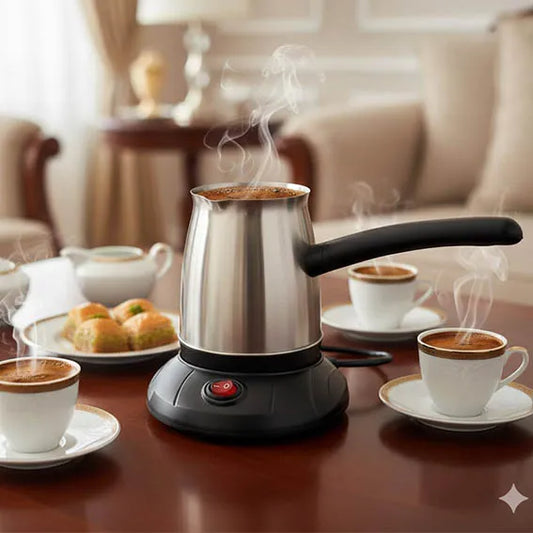 Stainless Steel electric Coffee Pot HOOR