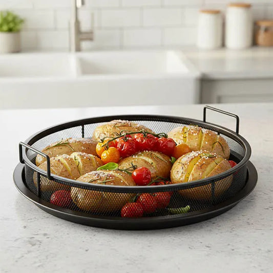 2 set of Home oven air fryer with basket