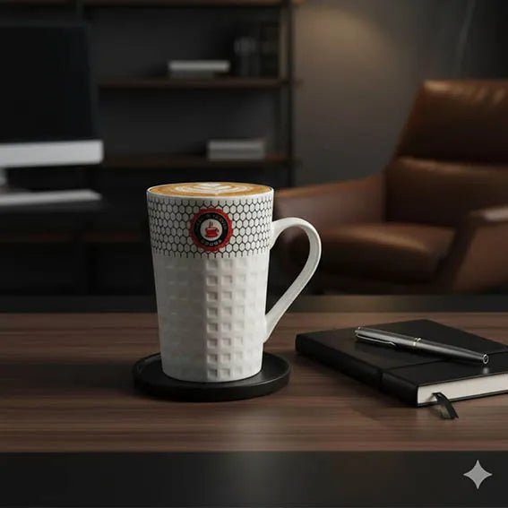 Long Ceramic Mug/Patterned