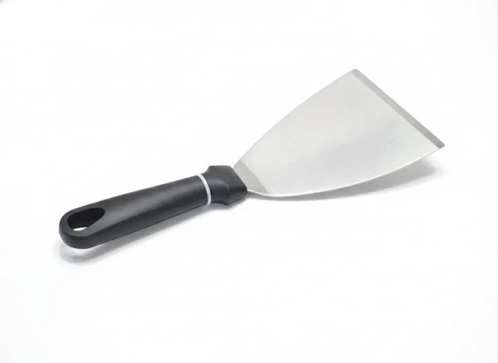 Stainless Steel Cutter with black handle