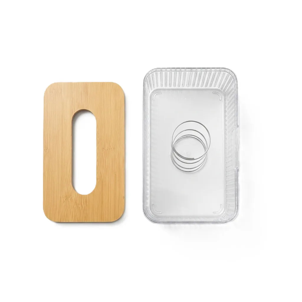 علبة مناديل اكريليك