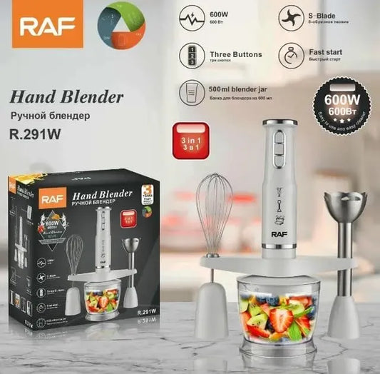 RAF Hand Blender 4 in 1-600Watt