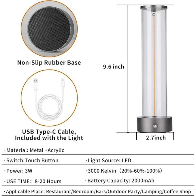 اباجورة سلك متحرك ك
