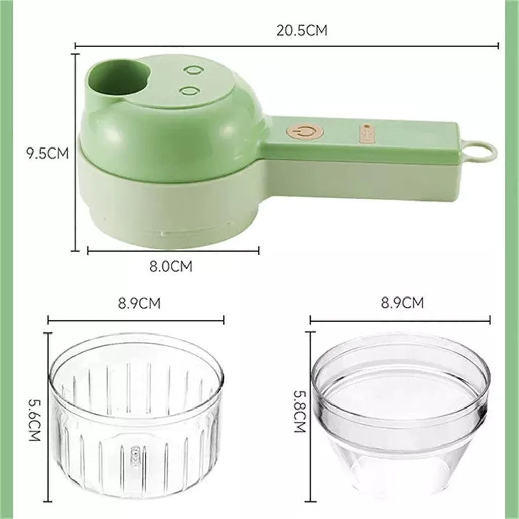 Electric Vegetable Cutter Set 1*5