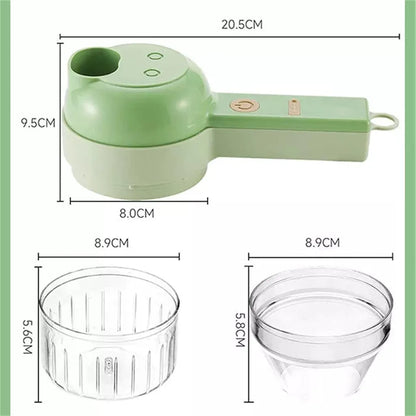 Electric Vegetable Cutter Set 1*5