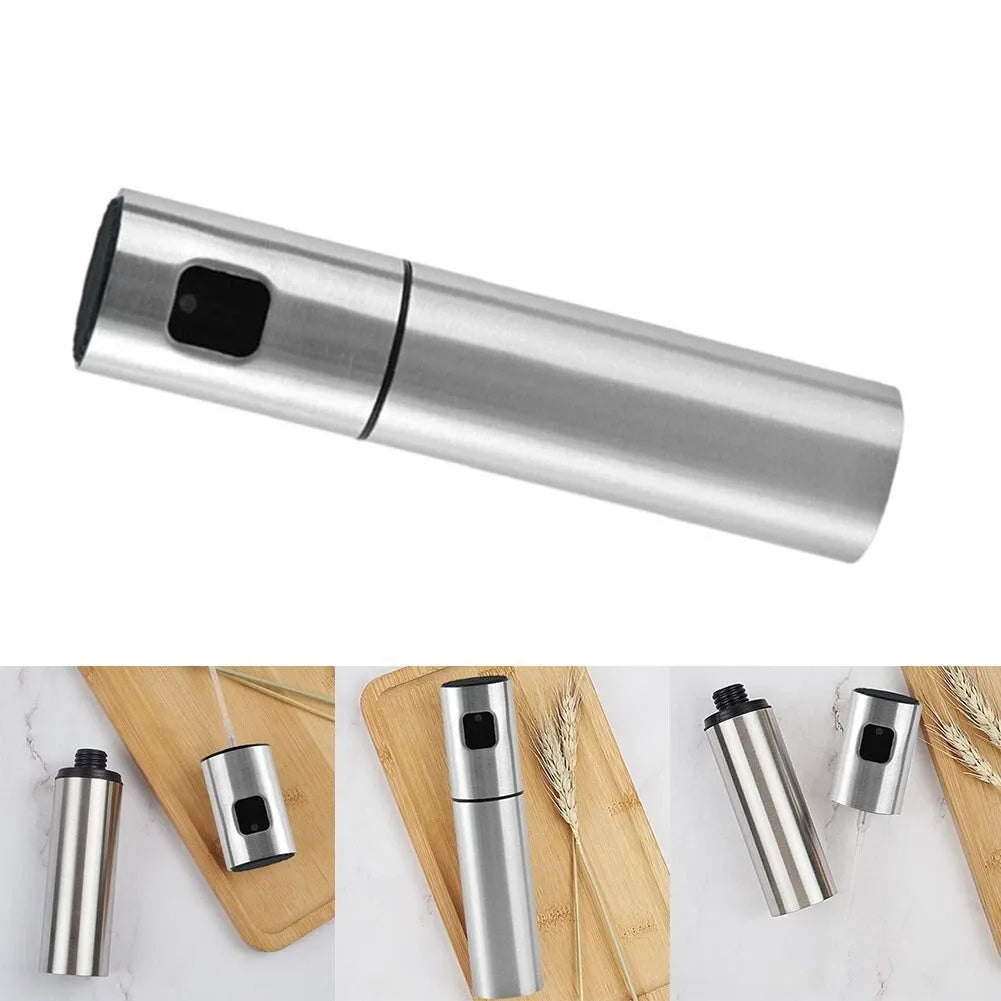 Metal oil spray bottle