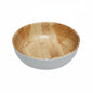Melamine large bowl wood style
