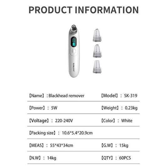 3 in 1 Blackhead remover