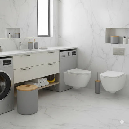 6 Piece Bathroom Set