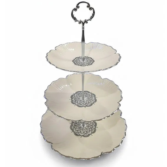 3-level serving plate for deserts