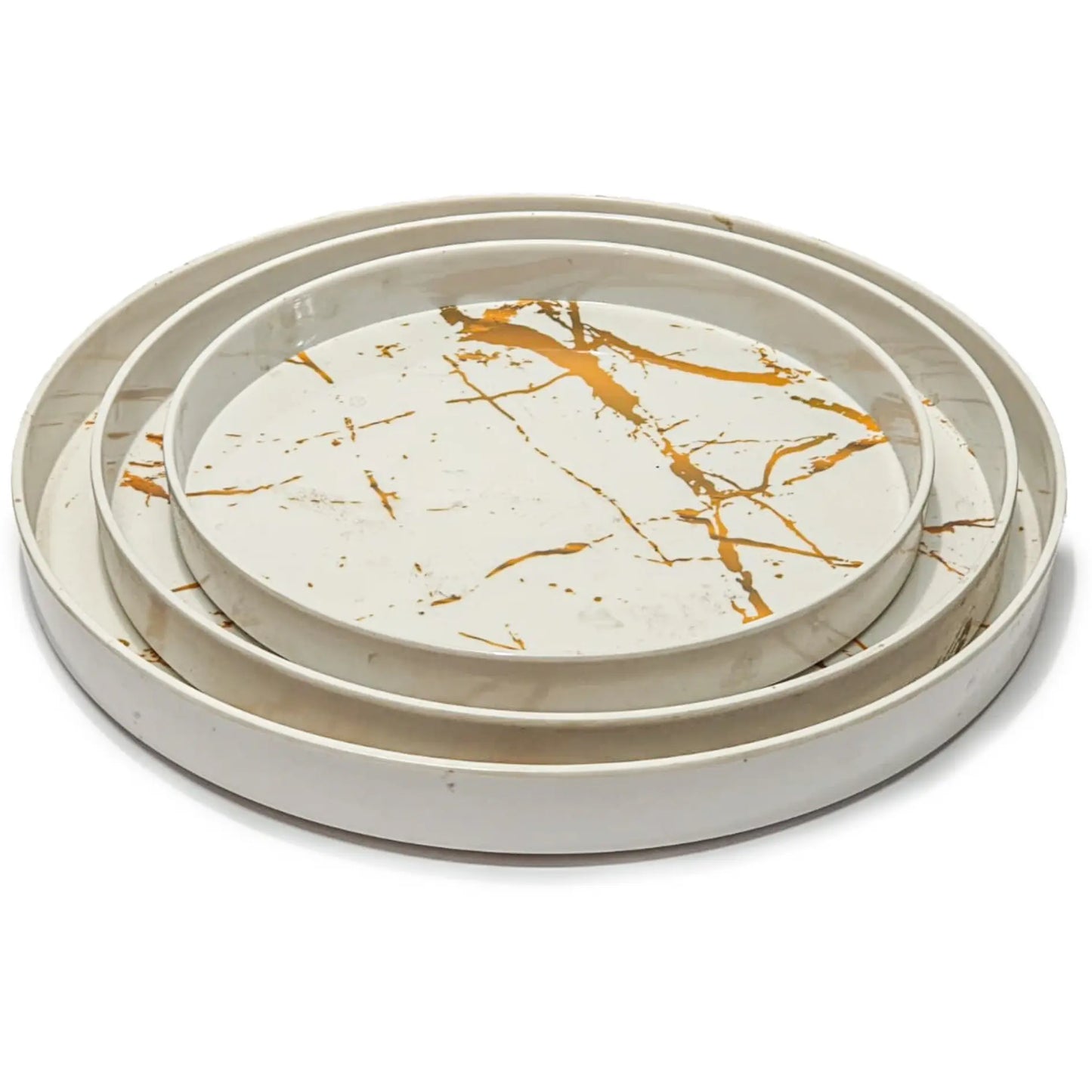 طقم صوانى مدور 3ق