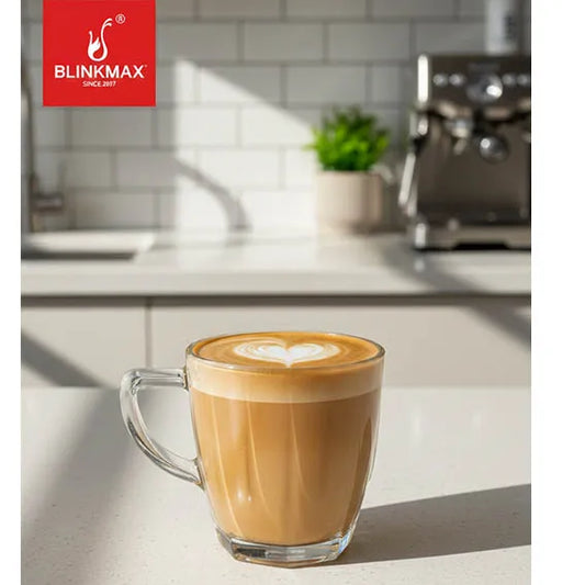 Set of 6 Ribbed Conical Mugs BLINKMAX