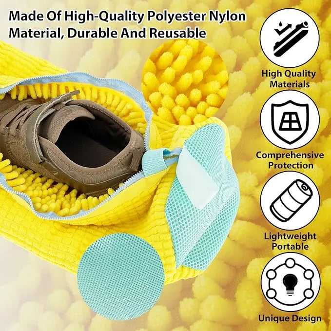 Shoe washing machine bag