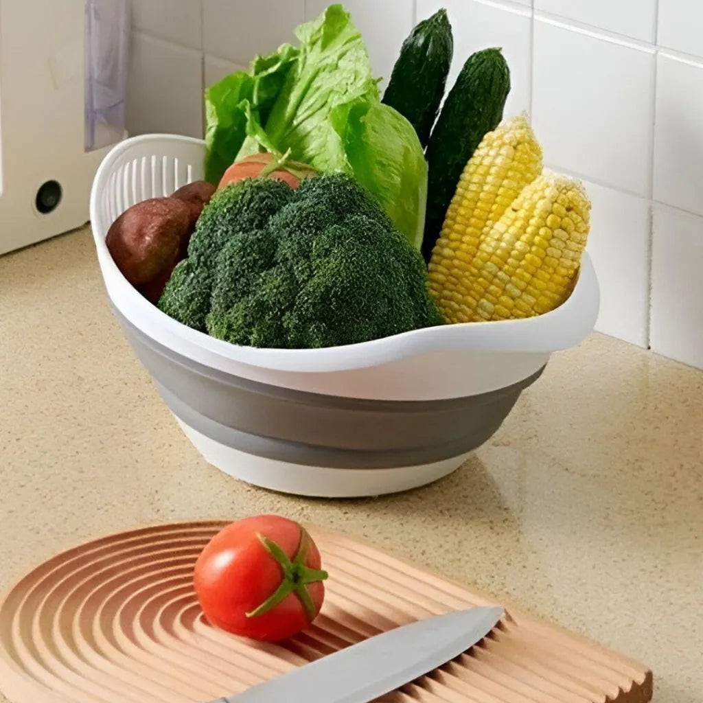 Silicone Collapsible Rice strainer