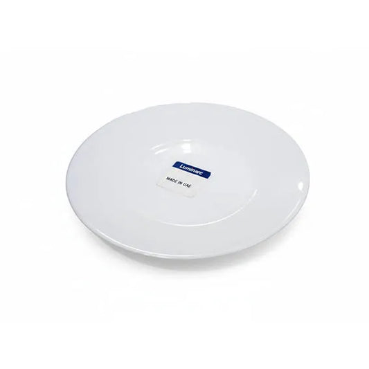 Luminarc white desert plate