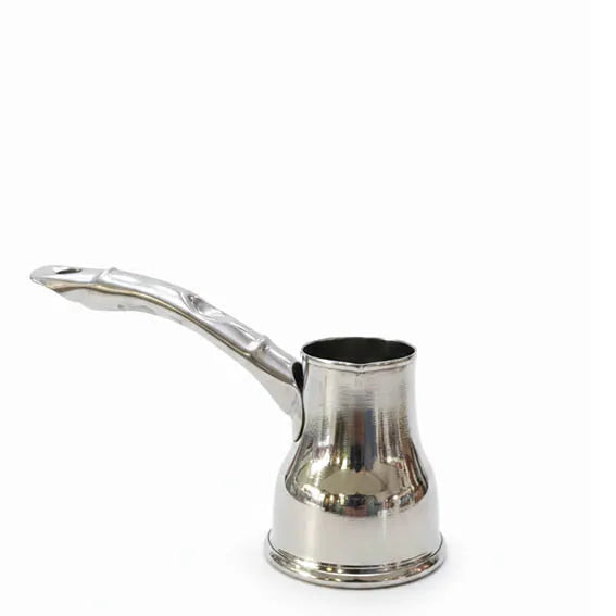 Large stainless steel coffee pot