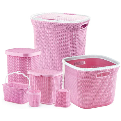 EL Watania 7 Pcs Bathroom Accessories Set