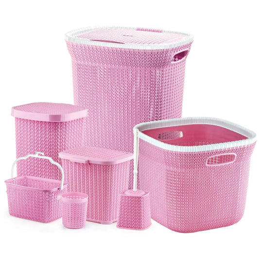 EL Watania 7 Pcs Bathroom Accessories Set