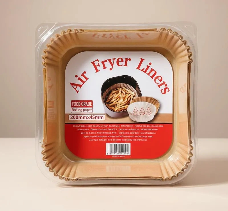 Square Air Fryer Liners 200mmX45mm