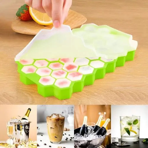 Silicone ice cube trays with Lid