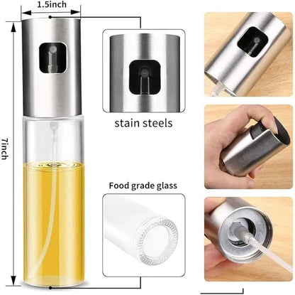 Glass spray bottle