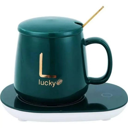 Ceramic Mug + Heating Base
