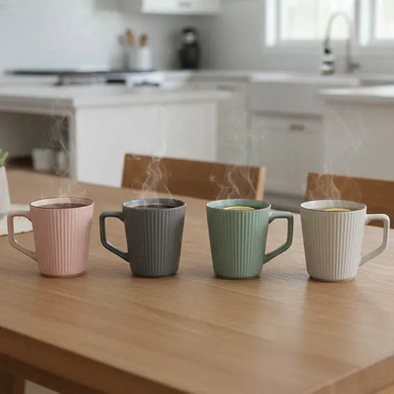 Porcelain IKEA coned Mug