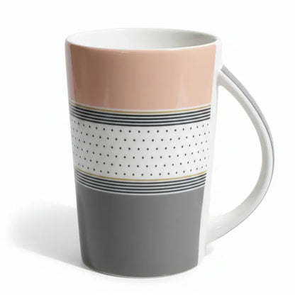 Tall Ceramic-modern mug "Good Day"