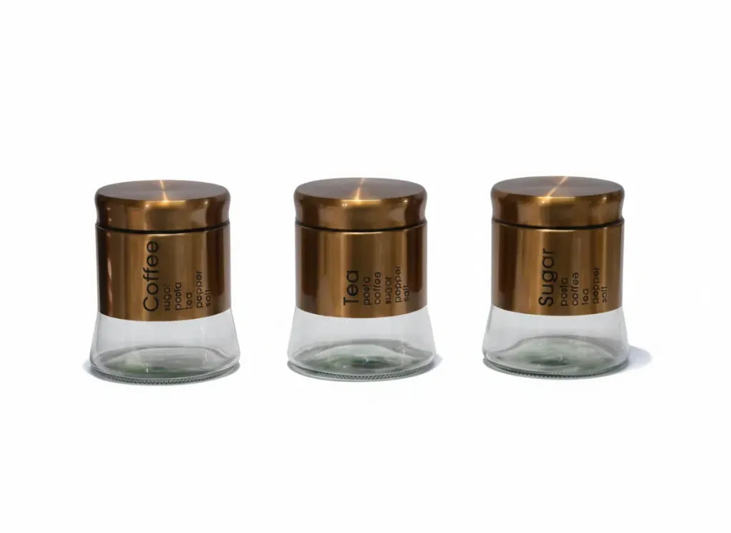 Stainless coffee and tea set