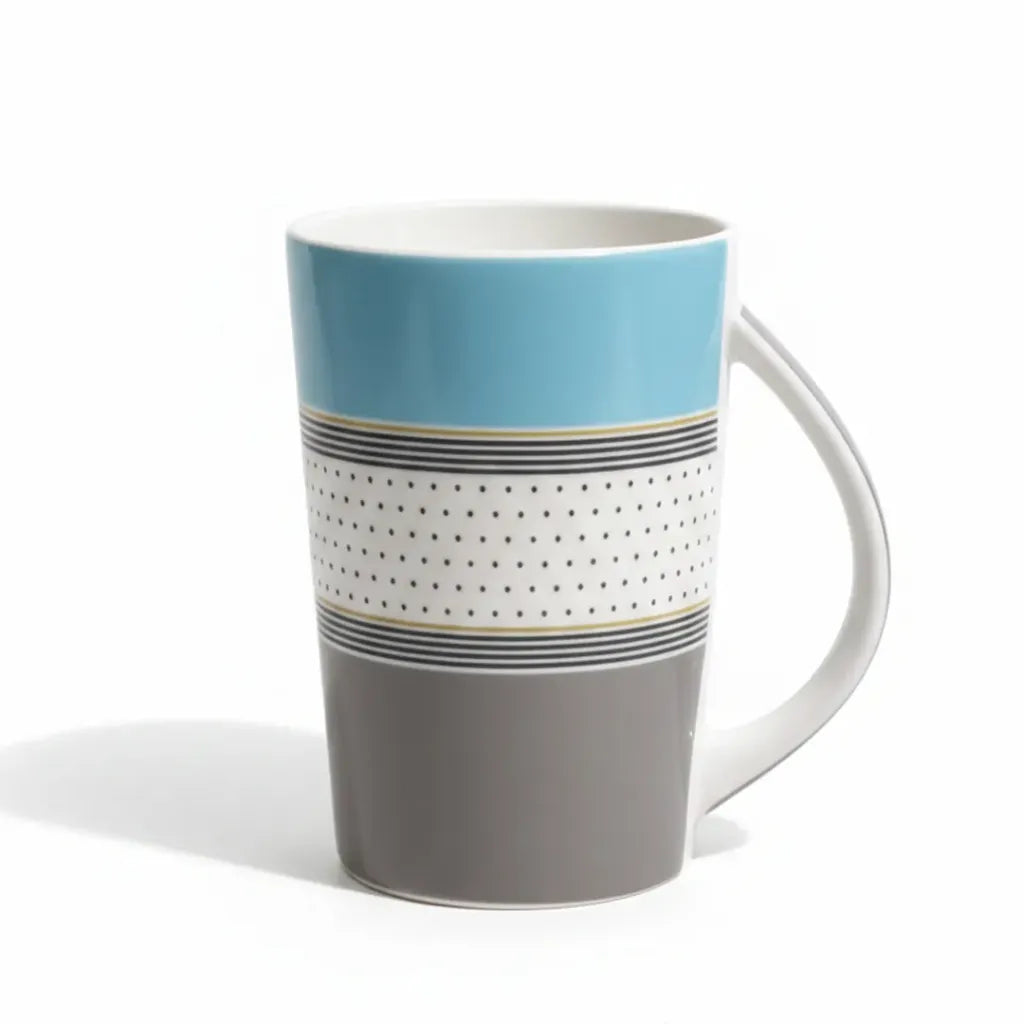 Tall Ceramic-modern mug "Good Day"