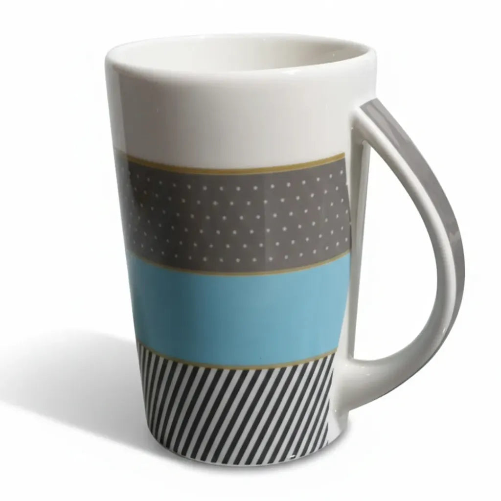 Tall Ceramic-modern mug "Good Day"