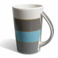 Tall Ceramic-modern mug "Good Day"