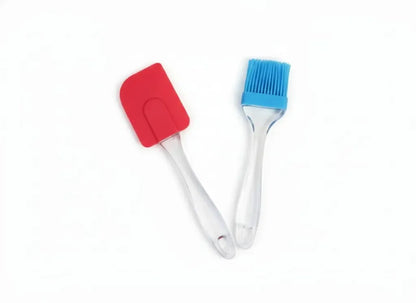 Set of Spatula and Brush