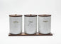 Large Porcelain texturedCoffee ant Tea set