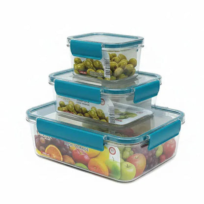 Set of 3 refrigerator food container