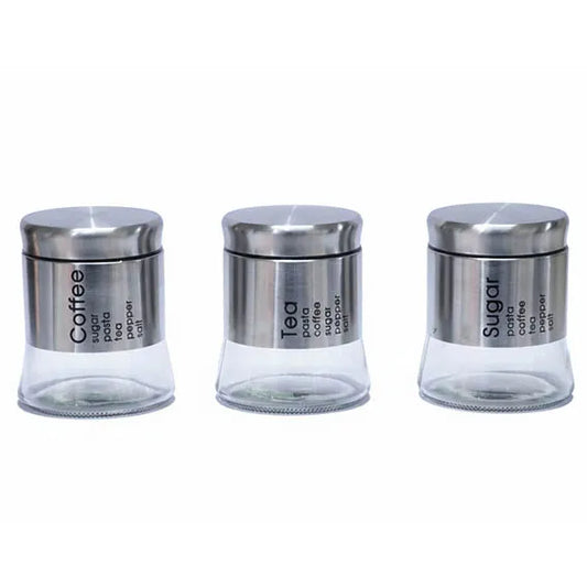 Stainless coffee and tea set