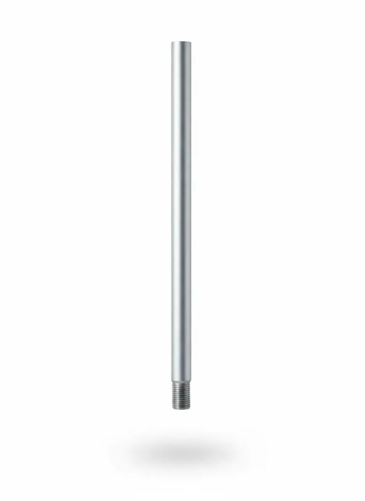 Solid Metal Broomstick