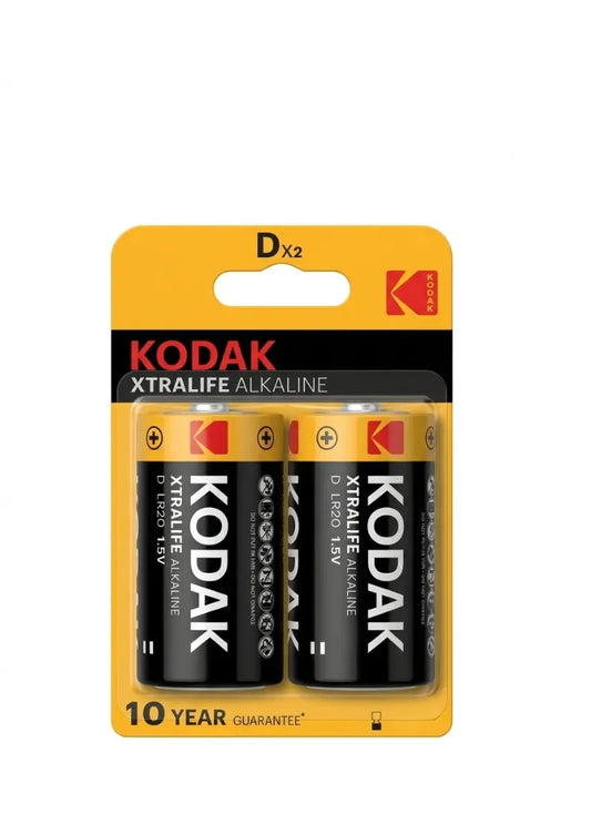 Kodak KDXLR20PB2 Single-use Battery D Alkaline