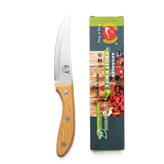 سكينة مطبخ يد خشب ص 4004