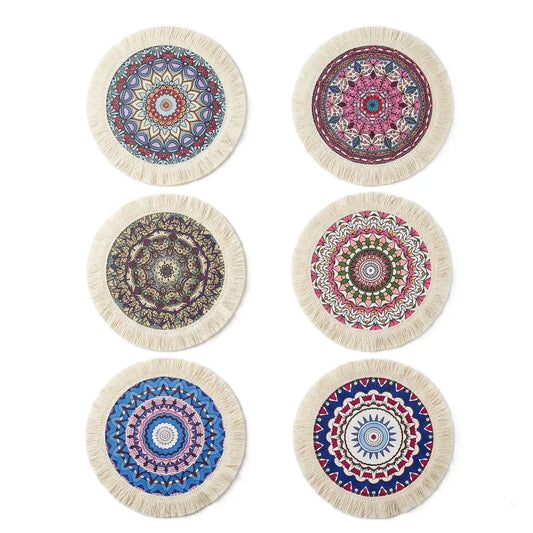 طقم 6 كوستر عثمانى كبير