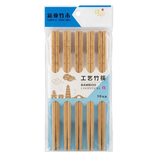 10 pcs of wooden chopstics