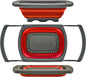 over the sink collapsible strainer