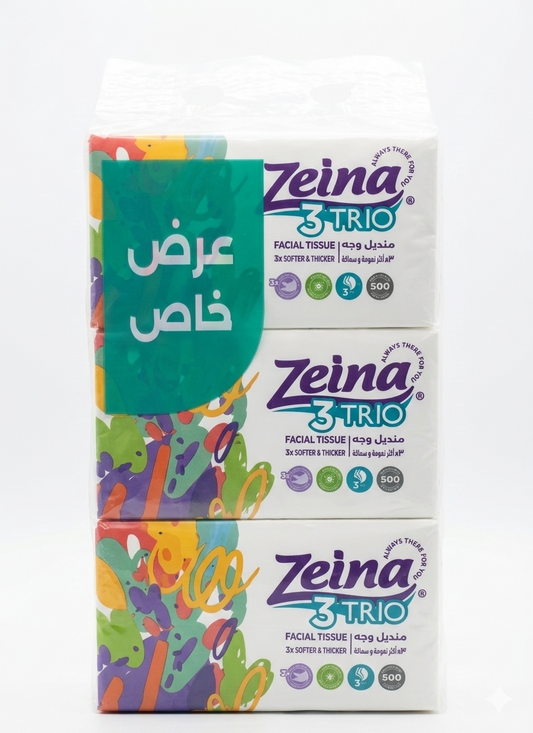 Pack of 3 Zeina Tissues