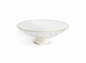 Acrylic Crystal-style decorative serving plate Medium