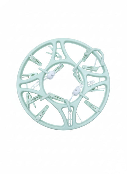 Round Plastic Hanging Laundry Sock Dryer