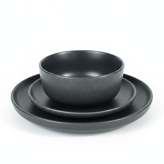 Dinnerware elegant White plate 18-PC