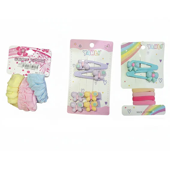 Pack of Elastic Hair Bands in Various Shapes#2