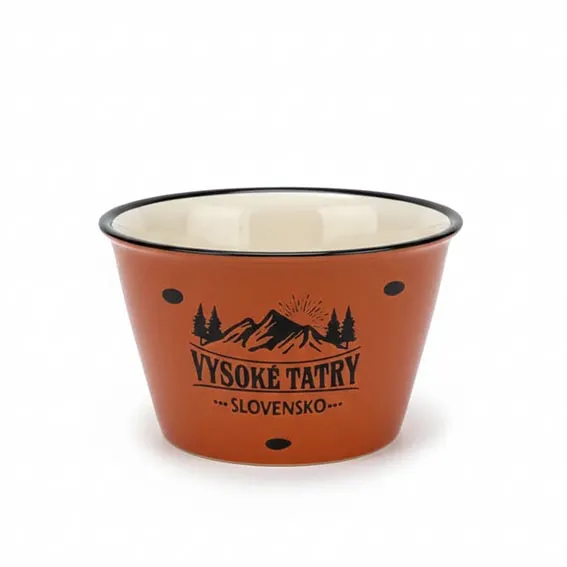 [10.0001.1.0348] Porcelain soup bowl (Orange)