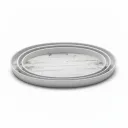 Set of 3 oval plastic trays
